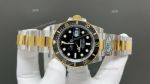 Clean Factory Rolex Submariner 3235 Black Face Watch 41mm 
